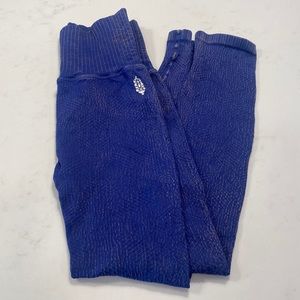 Free people purple pink leggings xs/s